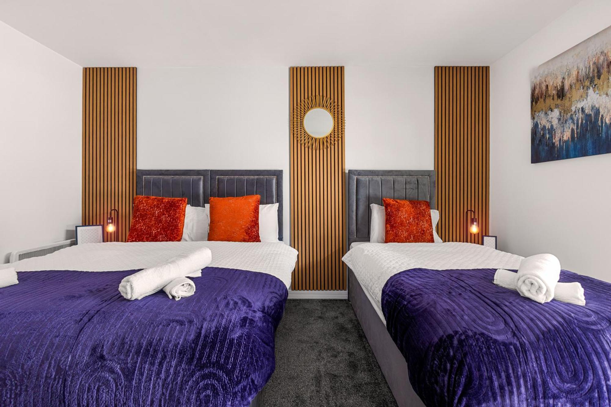 Bullring Lux Suite, New Street Free Netflix - Free Secure Parking- Sleeps 6 Birmingham Exterior photo